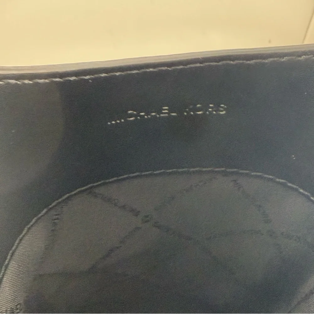Michael Kors Black and Gray Wristlet